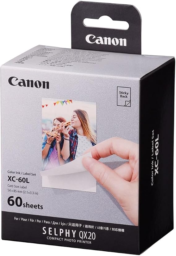 Canon QX20 Exclusive Color Ink/Label Set XC-60L