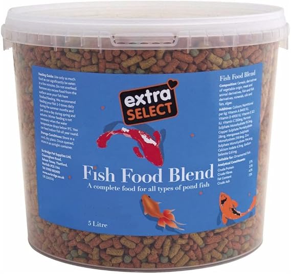 Extra Select Complete Fish Food Blend Tub, 5 Litre