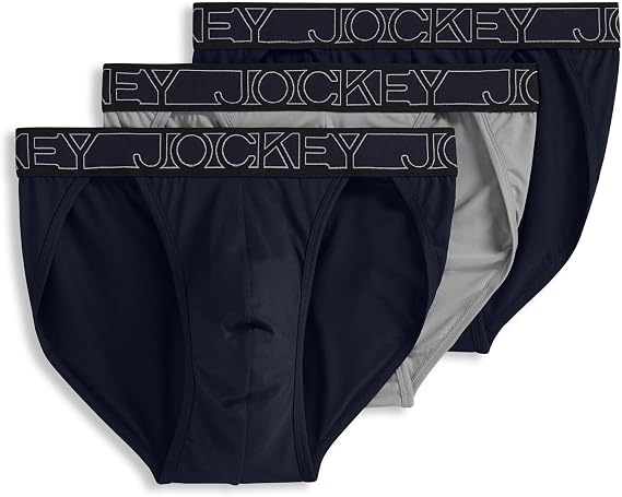 Jockey Men's Underwear Microfiber Stretch String Bikini - 3 Pack