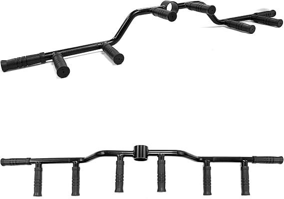 Landmine Multi Grip Handle T Bar Row 5 Grips Barbell Olympic 2" Bar Back Gym Attachment Grappler Lat Blaster Bar Handle Rowing Back Attachment