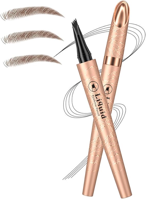 Microblading Eyebrow Pen - Long-Lasting Waterproof Pencil for Natural Looking Brows