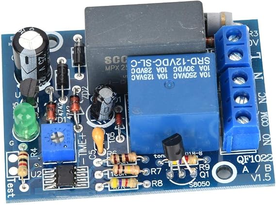 Delay Time Module 220 VAC Multifunction Timer Control Relay Cycle Timer Off Switch for Factory Equipment Time Delay Control