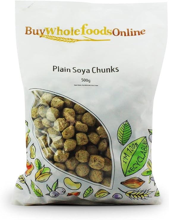 Plain Soya Chunks 500g (BWFO)