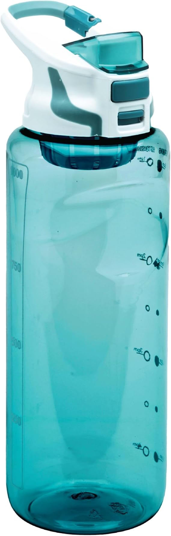 Smash Chugger Water Bottle with Infuser, Green, 1 litre Capacity