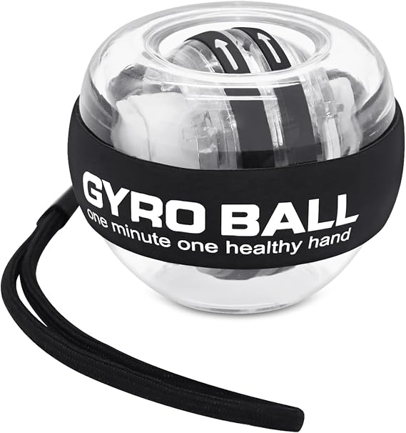 Auto start Wrist Exercise ball, Wrist Gyro Ball, Strengthening Wrists and Arms Muscles, Gyroscope for Training, Gifts for Fitness Enthusiasts