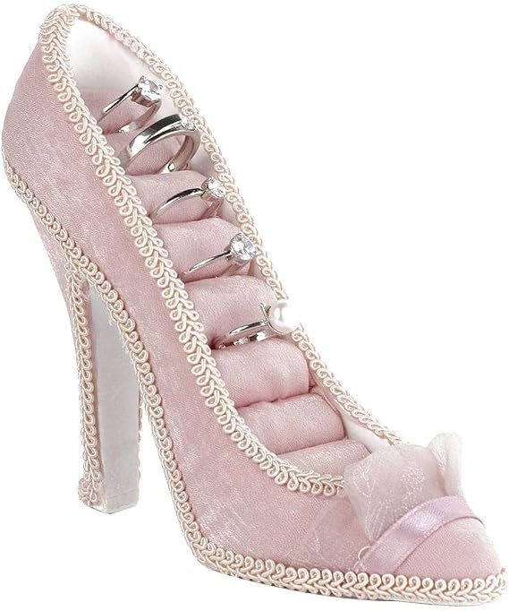 Jewelry Displays Stand, Model Dress High-heeled Shoes Earring Necklace Ring Jewelry Holder Stand Display for Jewelry Organization and Display,Jewelry storage(High-heeled)