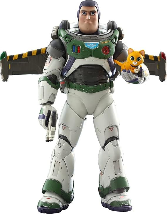 Movie Masterpiece Buzz Lightyear Space Ranger Alpha / Deluxe Edition, 1/6 Scale Figure, White, Approx. 11.8 inches 30 cm Tall