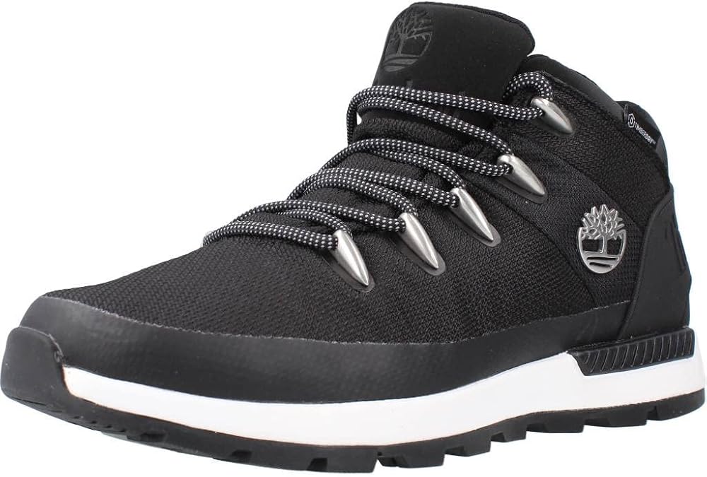 Timberland Euro Sprint Trekker Ankle Boots/Boots Men Black Mid Boots Shoes