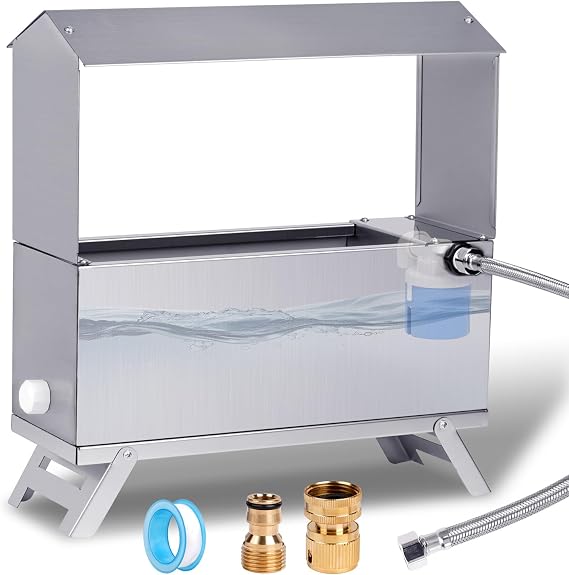 Chicken Waterer 1.5 Gallon Automatic Water Dispenser for Poultry