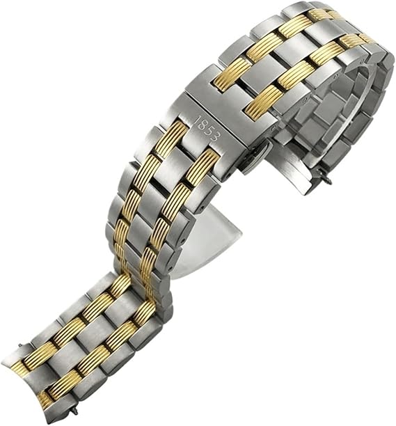 Compatible With Tissot Classic T065 1853 .430 T065430A T065407 316L Stainless Steel 19mm Watch Strap Butterfly Clasp Watchband Bracelets