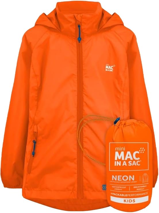 Mac in a Sac Origin Kids Waterproof Jacket