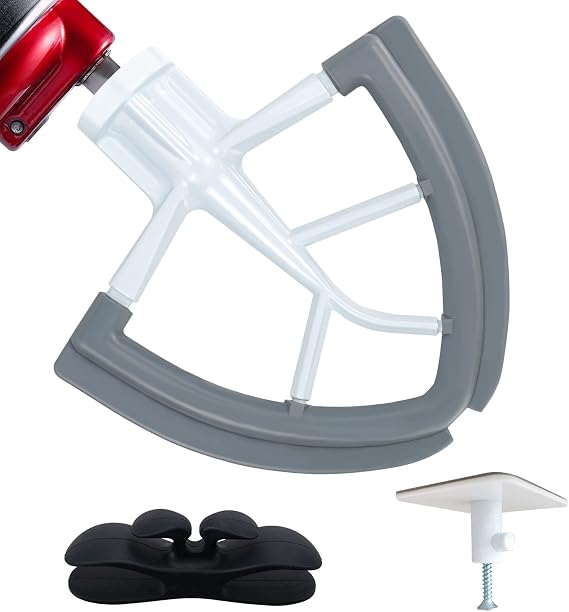 Flex Edge Stirrer for Kitchenaid 4.5-5 Qt Tilt-Head Stand Mixer Food Processor Accessories for Kitchen Aid Mixer
