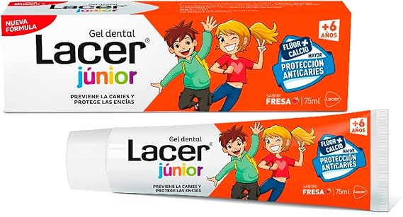Lacer Junior. Strawberry Flavor 75 ml