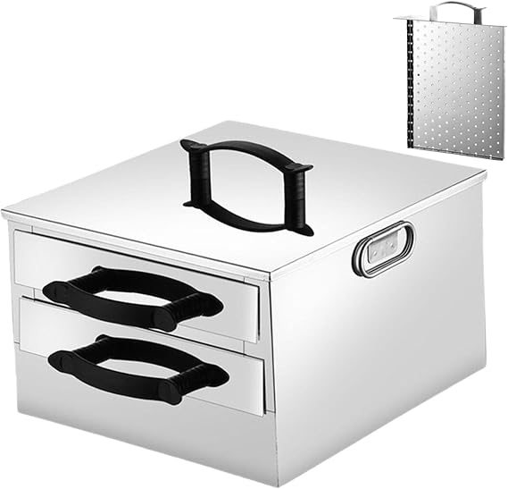 perfk Rice Roll Maker Bun Steam Machine Vermicelli Roll Steamer Rice Noodle Roll Steamed, 304 2 layer