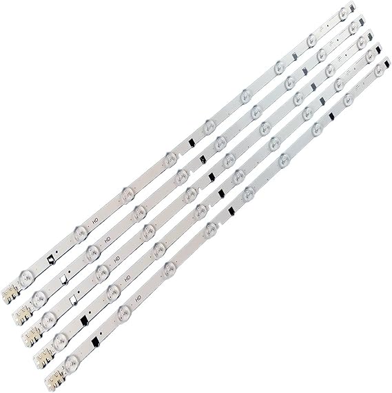 QIANHUI Generic LED Bars Fit For Samsung UE32F4000AW UE32F5000AK UE32F5030AW UE32F5300AW UE32F5300AK LED Backlight Strip Kit 9 Lamp Lens 5 Bands
