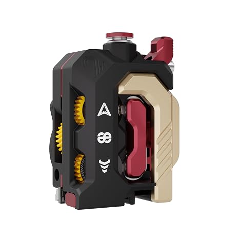 Phaetus DXC2 Direct Drive Extruder for Creality K2 Series｜Plug-and-Play Upgrade｜Dual Gear｜RNC Coated Gears｜DLC Blade｜Magnetic Tool-Free Maintenance｜Adaptive Pressure for TPU 65A to Carbon Fiber