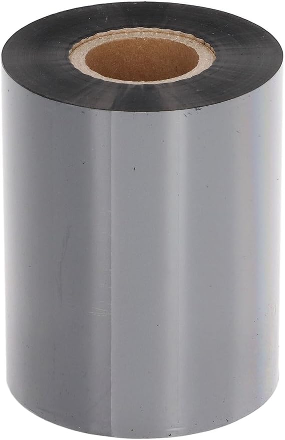 Premium Thermal Transfer Ribbon KB100 B High Performance Barcode Label Printing Ribbon for TSC Zebra Argox Printers Commercial Retail Warehouse Use (80mm*300m)