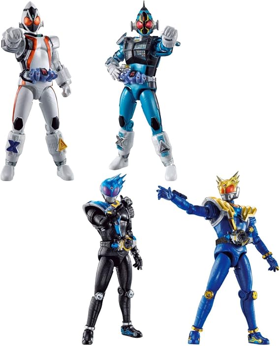 SO-DO CHRONICLE Kamen Rider Four Set of 12, Candy Toy, Chewing Gum Kamen Rider Fuse