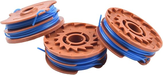 Replacement Spools and Lines for TTB820GGT 600W Grass Trim Work Set of Three