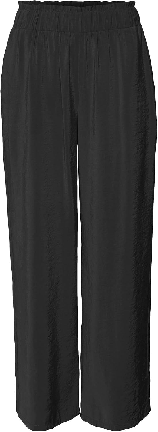 VERO Moda Bayan Pantolon Vmqueeny WVN Ga Uzun Pantolon