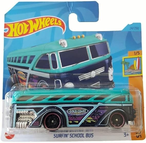 Hot Wheels Tekli Arabalar SURFIN SCHOOL BUS HKK79