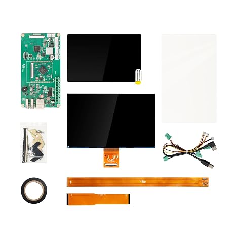 for Elegoo Saturn 2 Upgrade Kit Screen Replacement, 10.1 Inches Monochrome LCD 13320x5120 Resolution for 14K Light Curing Print Screen