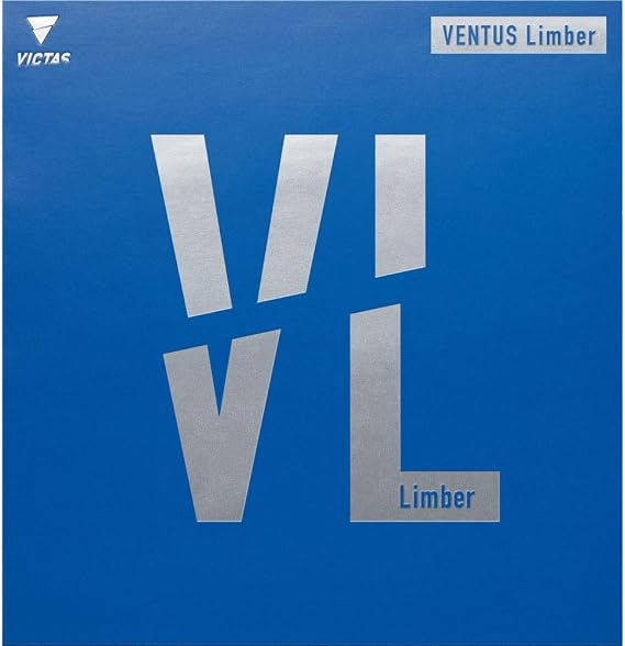 VICTAS 200010 Table Tennis Rubber Ventus Limber High Energy Tension Back Soft Red/Black/Pink