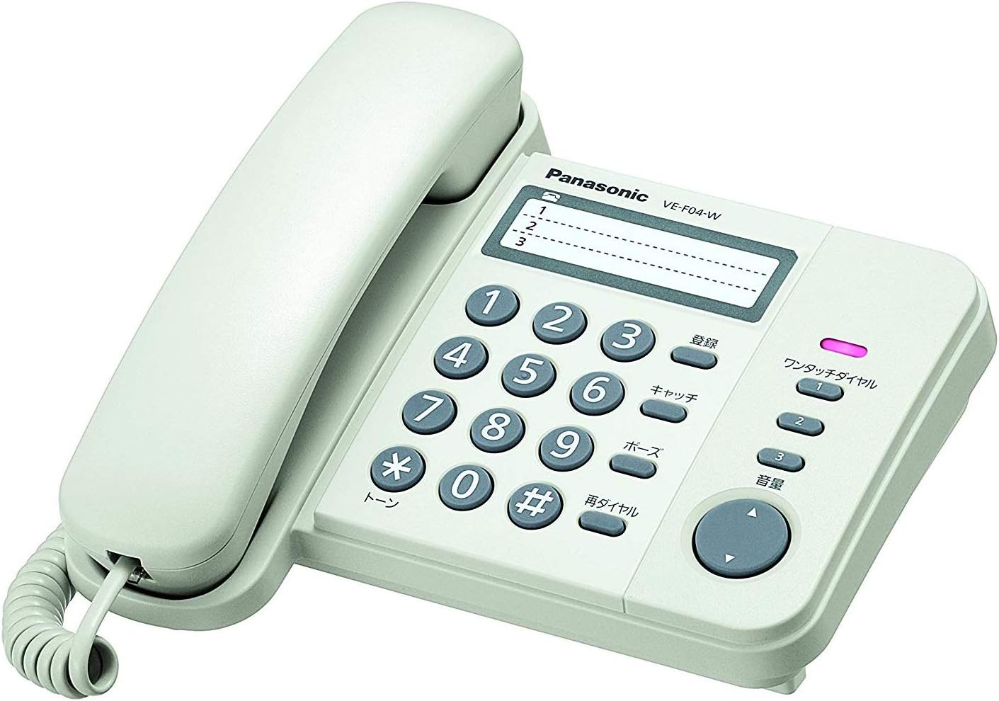 Panasonic Design Telephone VE-F04-W