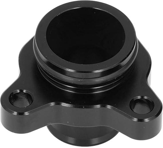 Water Hose Fitting Durable Aluminium Alloy with Clamp for 335i 335xi 135i N54 Twin Turbo Motors,Fit for BMW 330i 525i 525xi,High Performance Auto Accessories (Black)