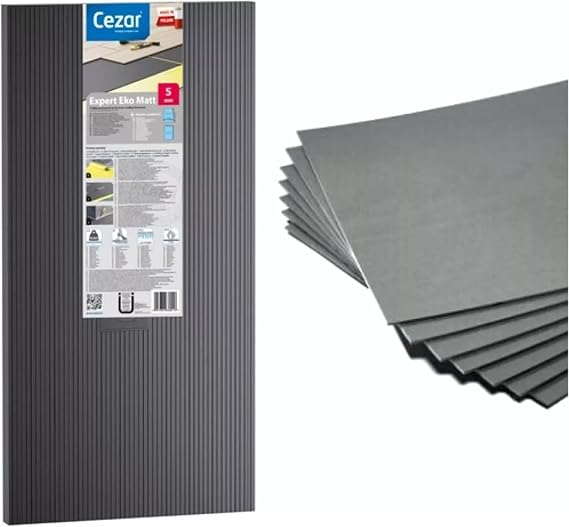 XPS Foam Underlay, 3mm Thickness, for Wood and Laminate Flooring, High Sound and Thermal Insulation (1 Pack (5m2 Coverage))