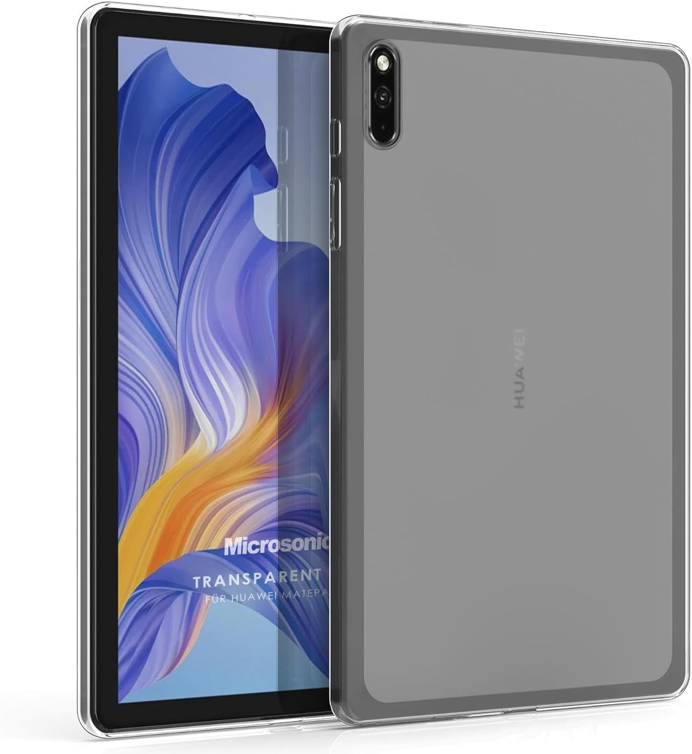 Microsonic Huawei MatePad 11 için Kılıf Transparent Soft Şeffaf [MatePad 11 ile Uyumlu Kılıf - Şeffaf]