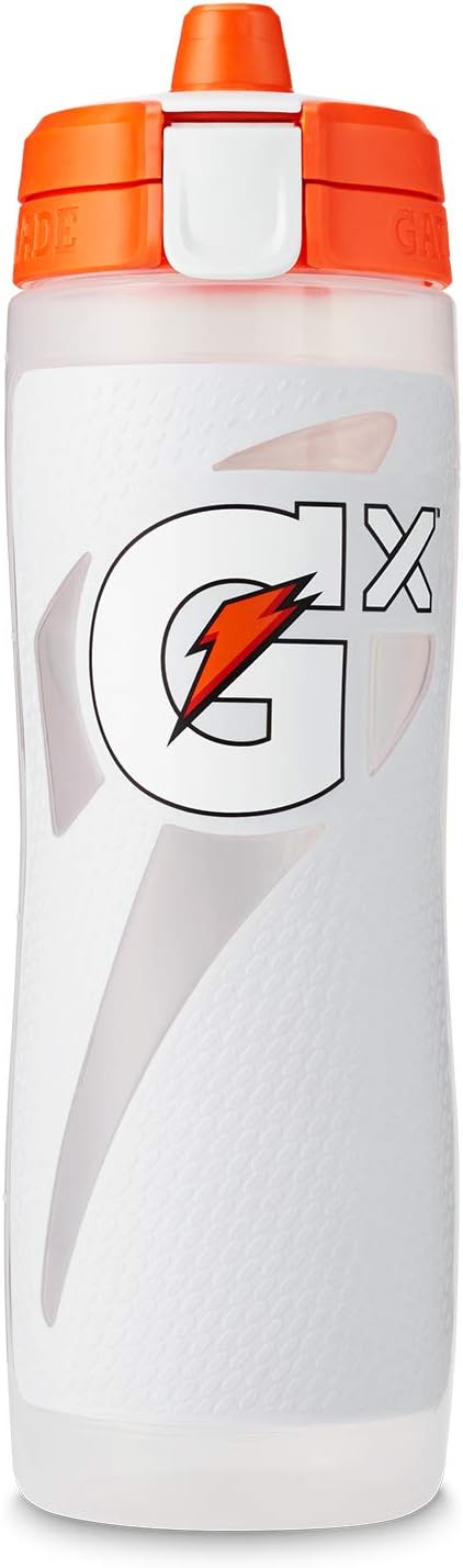 Refillable Bottle, White 30 oz