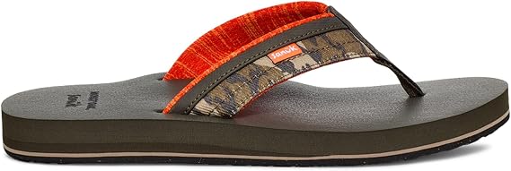 Sanuk Men's Ziggy X Mo Flip-Flop