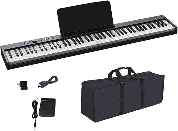 Foldable Portable Music Keyboard Professional 88 Keys Digital Electric Piano Musical Instrument Portable Electronic Keyboards