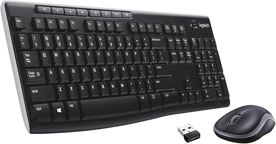 Logitech MK270 Wireless Combo 4 Pack Black