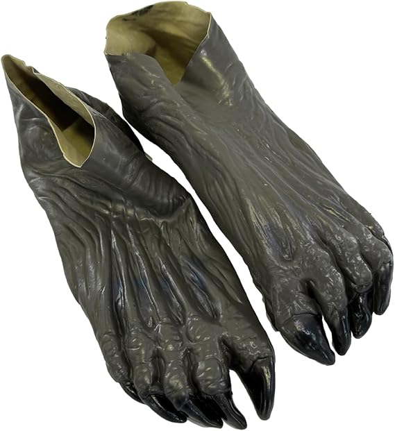 Latex Wolf Claw Gloves Wolf Foot Covers Halloween Cosplay Costume Accessories For Women Men Gifts