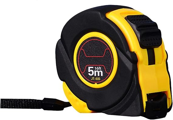 Engineering Survey 3/5M Telescopic Tape Measure, Portable Tape Measure, High Precision Tape Measure, For Woodworking Household Use Length: 16.4 ft 5 m