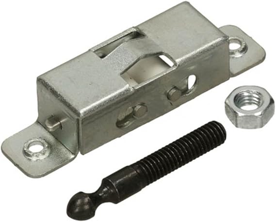 SPARES2GO Door Catch Roller Type Latch Striker & Keeper Kit for Falcon oven Cooker