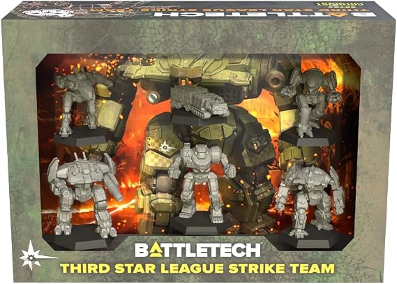 Catalyst Game Labs, BattleTech: Third Star League Strike Team - for Ages 14 and Up, 1+ Players