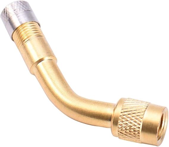 Auto Truck Motorcycle Car Angle 45/90/135 Degree Air Tyre Valve Extension Adaptor Valve Stem Wheel Tires Parts (135 Degrees)