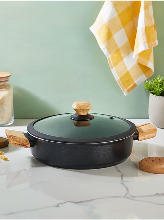 Falez Auris 30 Cm Basık Tencere