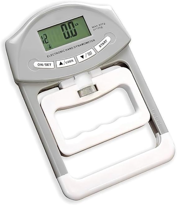 Hand Digital Dynamometer 90kg Range Capacity Hand Hardener