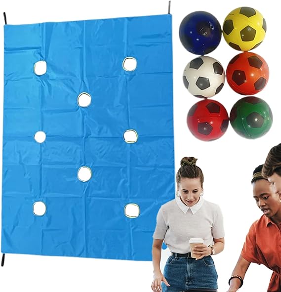 Teamwork Learning Hole Tarp Game, Team Building Game for Fun and Learning Works | Outdoor Challenge School Corporate Training and Team Building Toys for Backyard