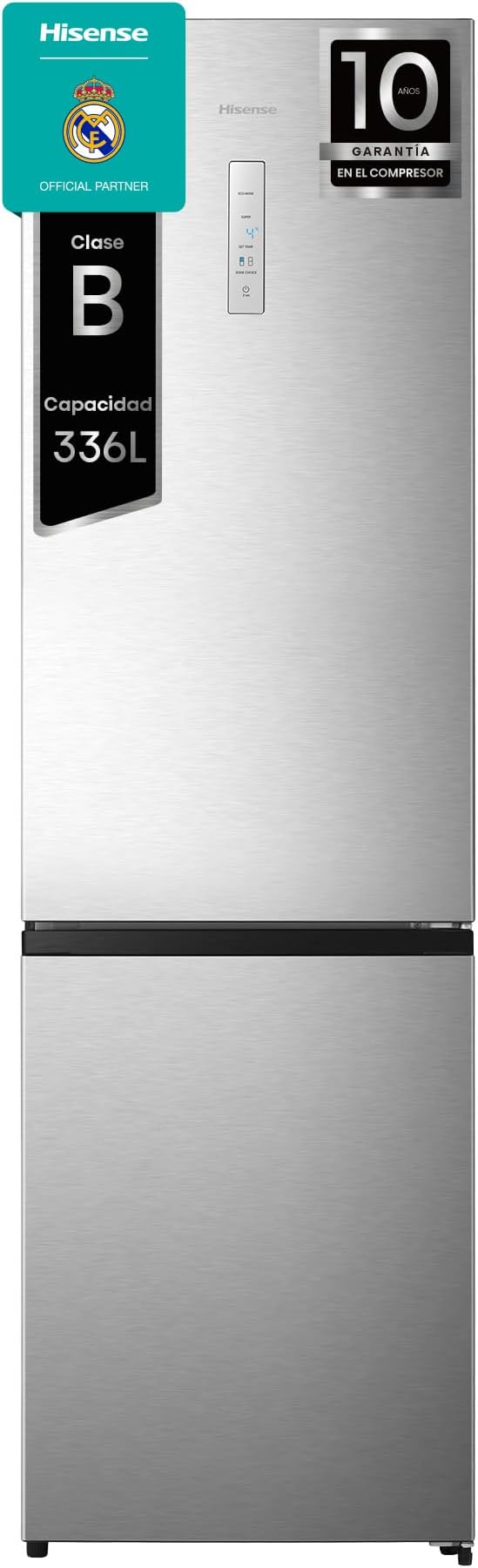 Hisense RB440N4CCB – Combi Refrigerator 2 Doors, Free Inst., Width 59.5 cm [Energy Class B]