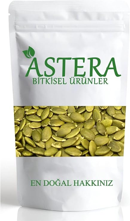 ASTERA 500 Gr Çiğ Kabak Çekirdeği İçi (Tuzsuz)