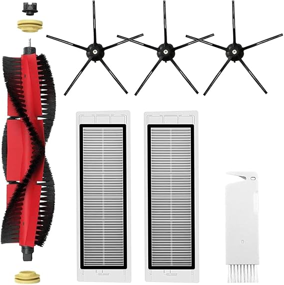Xiaomi Roborock S5 Max S6 Max S6 Pure S6 MaxV S50 S51 S55 S60 S65 S5 S6 elektrikli süpürge için yedek parça, Roborock ana fırça HEPA filtre yan fırçalar