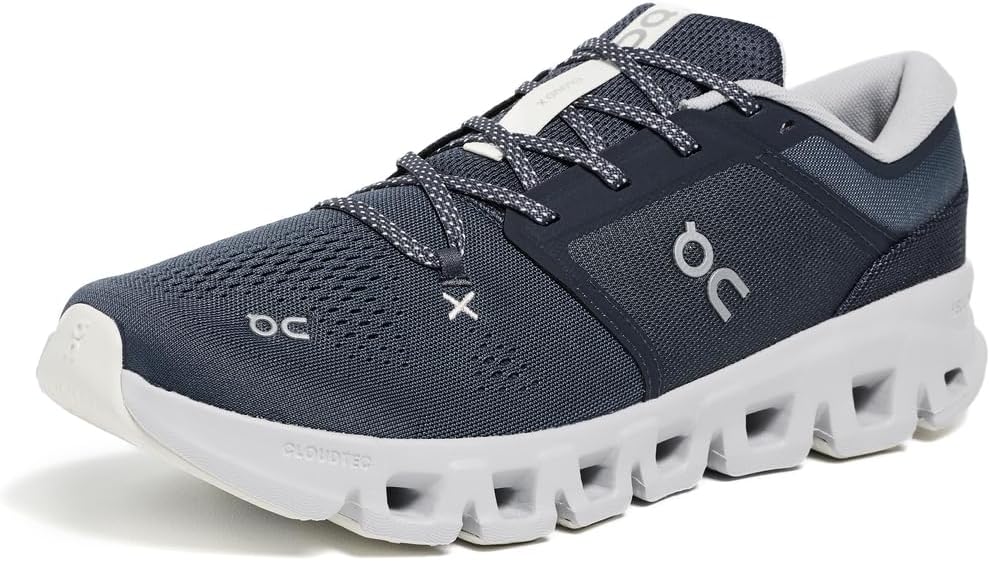On Men's Cloud X 5, Navy/Glacier, 12.5