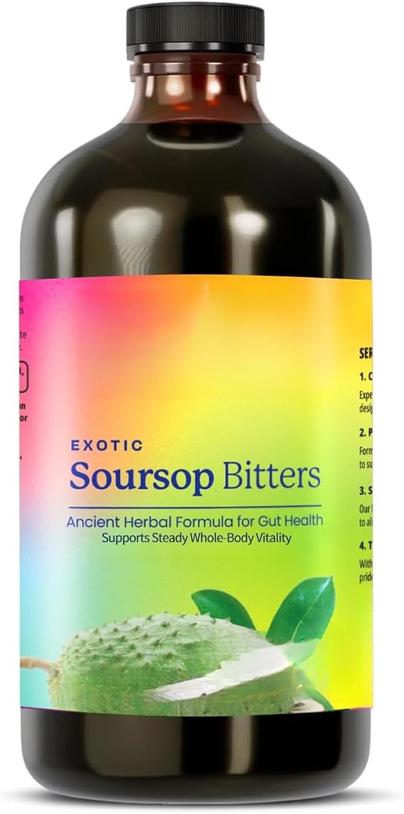 Soursop Bitters Complex, Soothes abdominal discomfort, 1pack