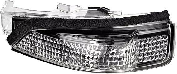 Right Wing Mirror Indicator Lens for Toyota for Auris for Avensis 2013-2018 for C-HR Corolla for Verso 2016-2020 Black Transparent Replacement Right Side Car Accessories