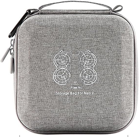 Carrying Case Replacement for DJI Neo 2, Portable Travel Bag with Lanyard and Hanging Buckle, PU Hard Case Remote Controller and Other Drone Accessories (Standalone 1pcs)
